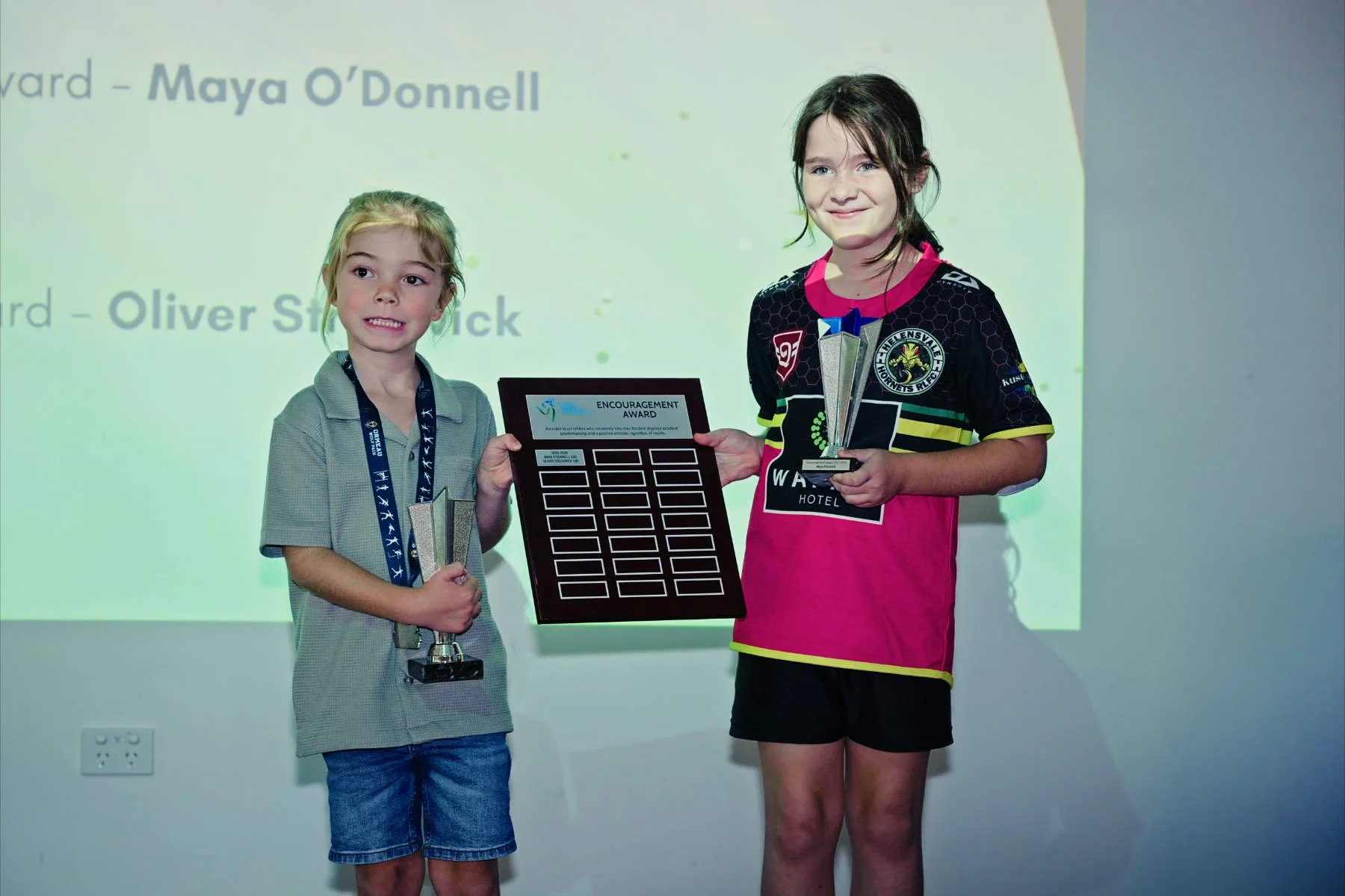 	
Ormeau Little Athletics award presentation - Major Award