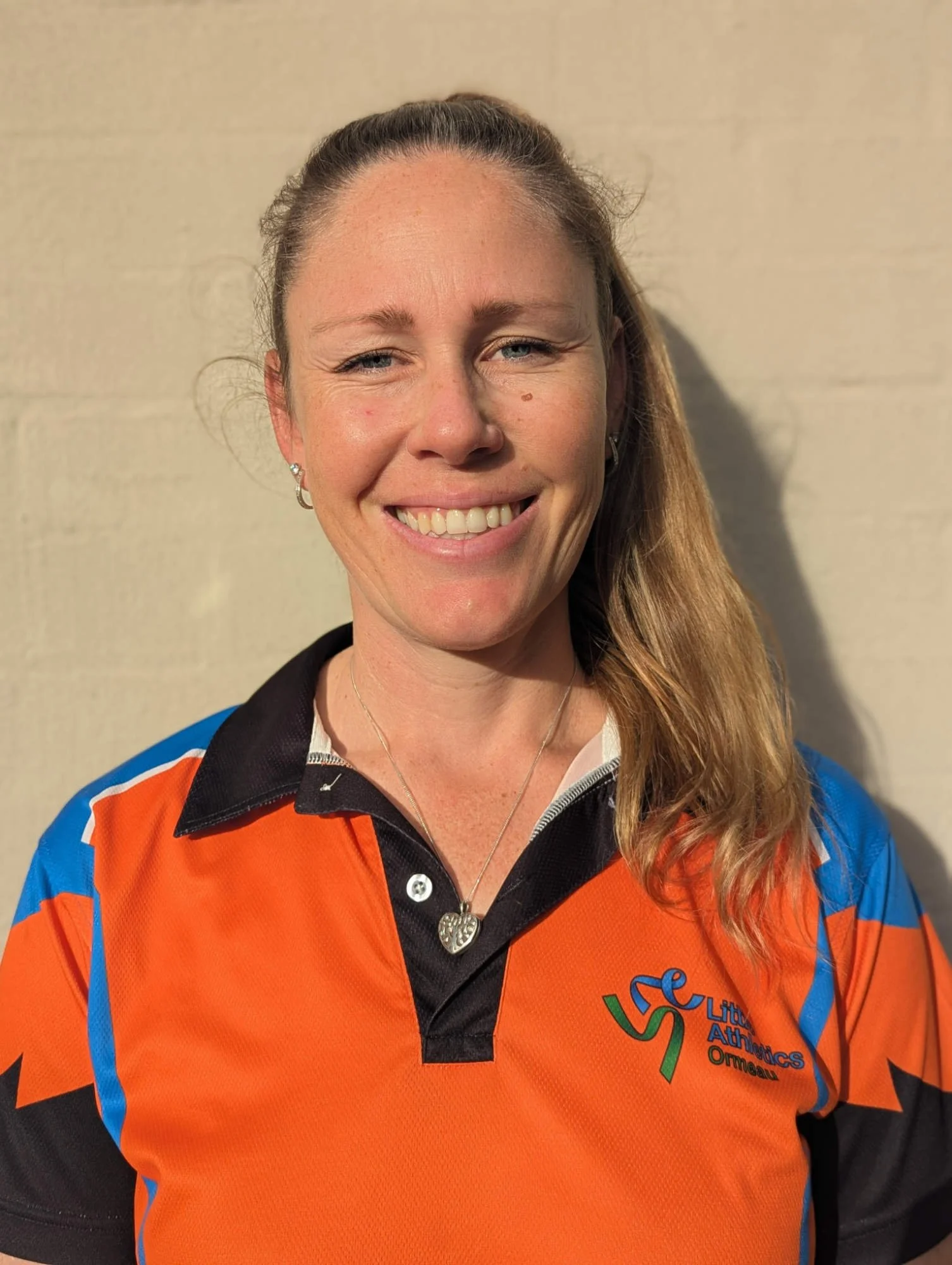 Sonia, coach at Ormeau Little Athletics