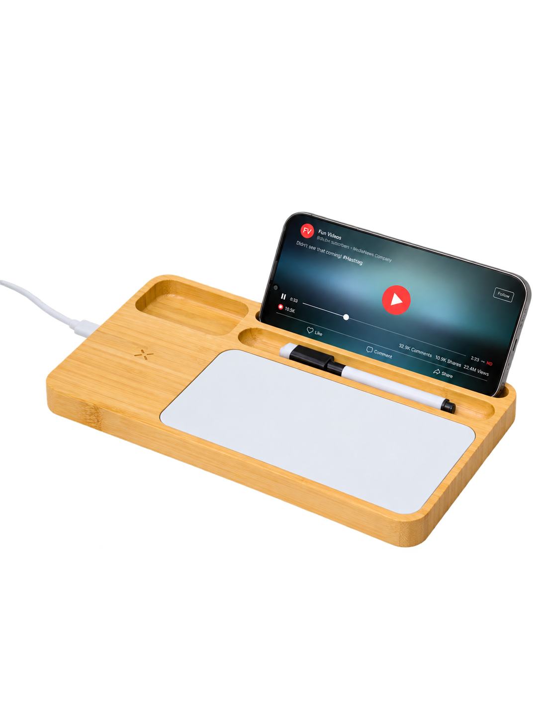 Încărcător wireless și organizator de birou