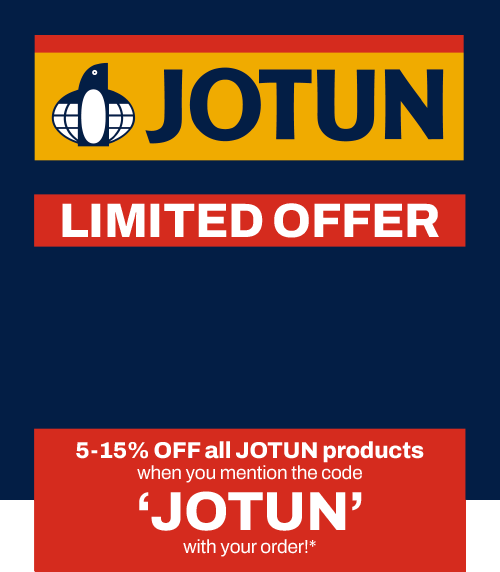 5-15% OFF JOTUN - LIMITED OFFER
