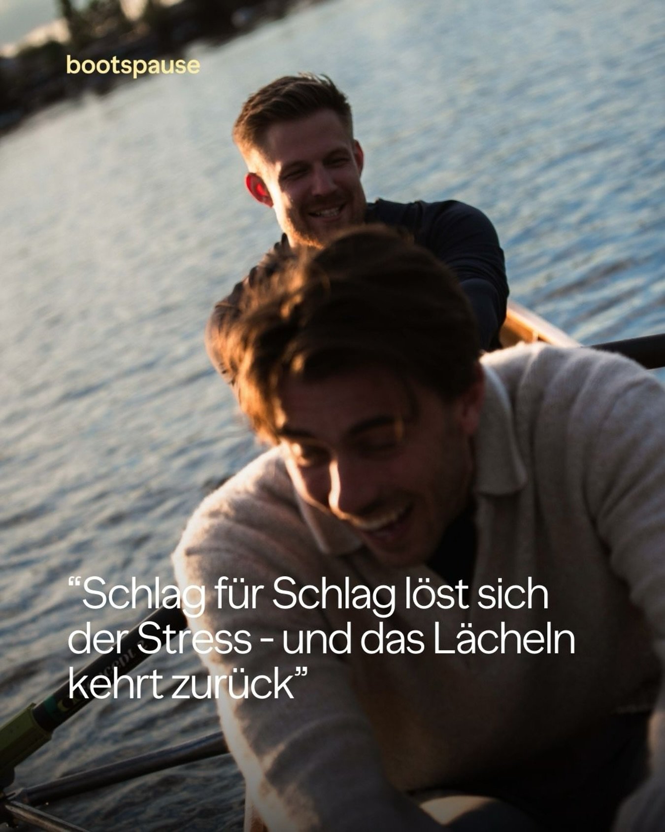 Wenn der Kopf voll ist und der Alltag dr&uuml;ckt &ndash; einfach raus aufs Wasser. Schlag f&uuml;r Schlag f&auml;llt der Stress ab, die Gedanken flie&szlig;en mit den Wellen. Und pl&ouml;tzlich? Freiheit. Leichtigkeit. Teamgef&uuml;hl. 💫 Gemeinsam 