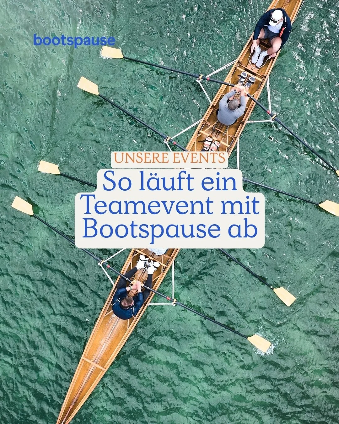 Am Anfang sind es viele einzelne Ruderschl&auml;ge. Und dann findet ihr euren gemeinsamen Takt. 🚣

Erst zeigen euch unsere Coaches die Basics. Dann geht&lsquo;s gemeinsam aufs Wasser: ausprobieren, aufeinander achten und Rhythmus finden. Wenn das Bo