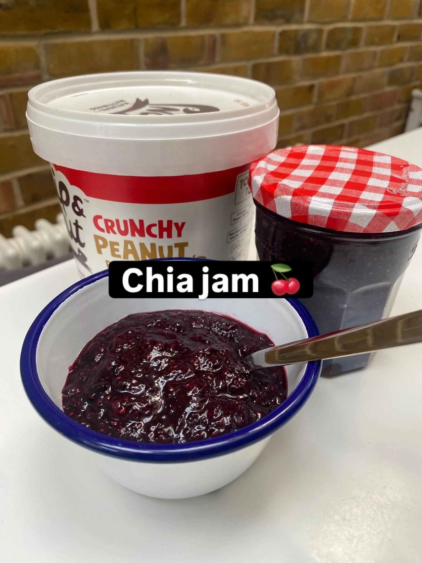 Making our latest batch of chia jam over here. So easy and versatile - we have it with yoghurt, granola or overnight oats, it&rsquo;s also good spread on toast with some nut butter. And sometimes the kids will even have it with their pancakes or waff