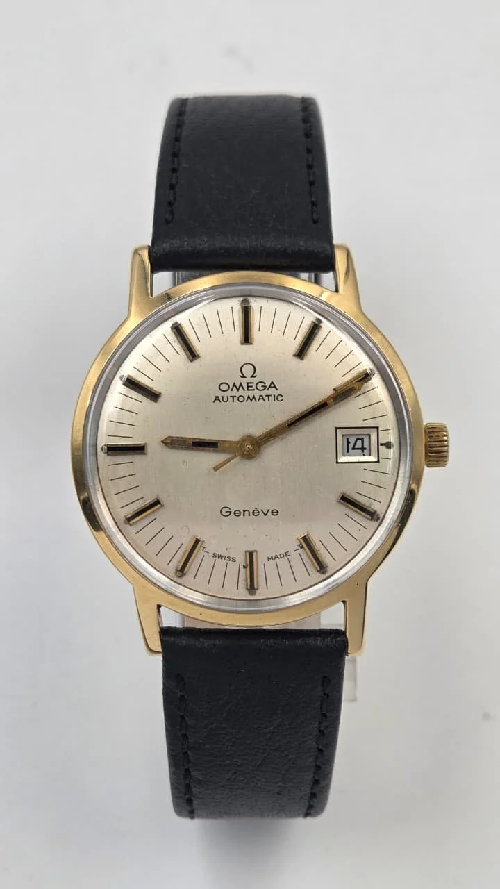 OMEGA  GENÈVE (18CT GOLD)  AUTOMATIC