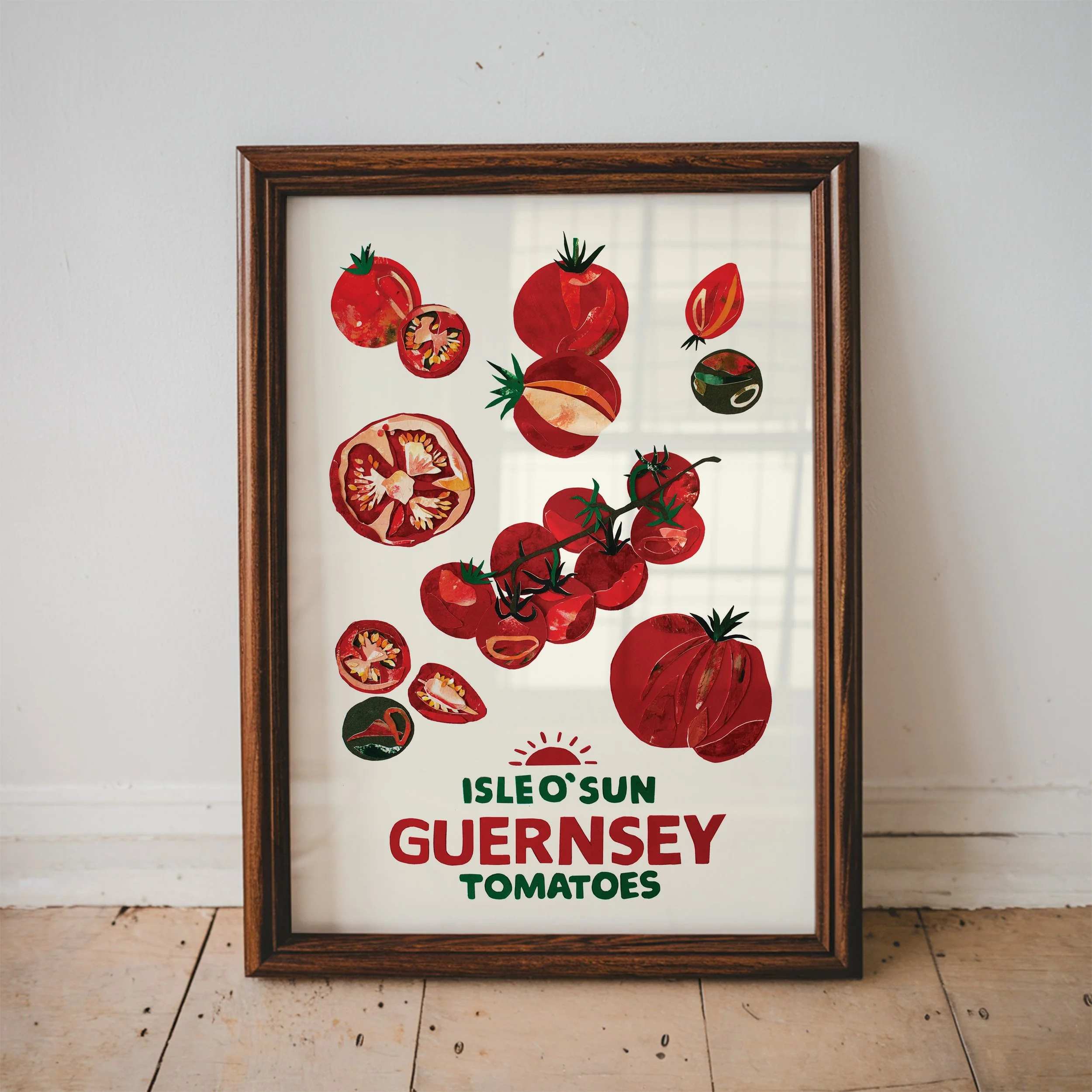 A4 & A3 Guernsey Tomatoes