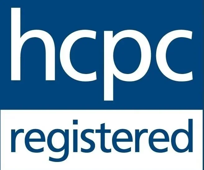 HCPC registered logo with blue background and white text.
