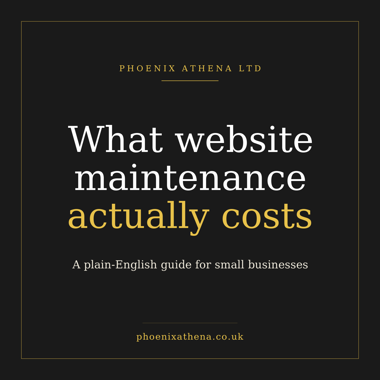 How Much Does Website Maintenance Cost for Small Businesses in Essex?