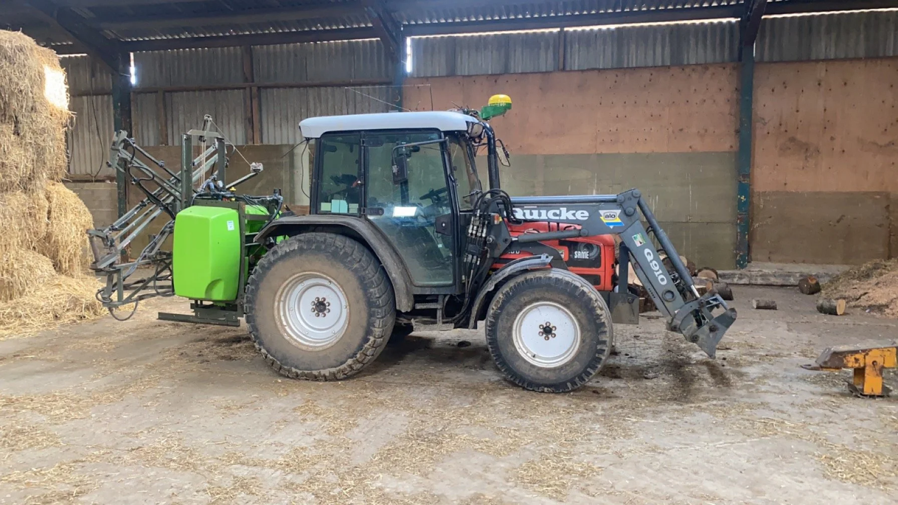 Spraying 