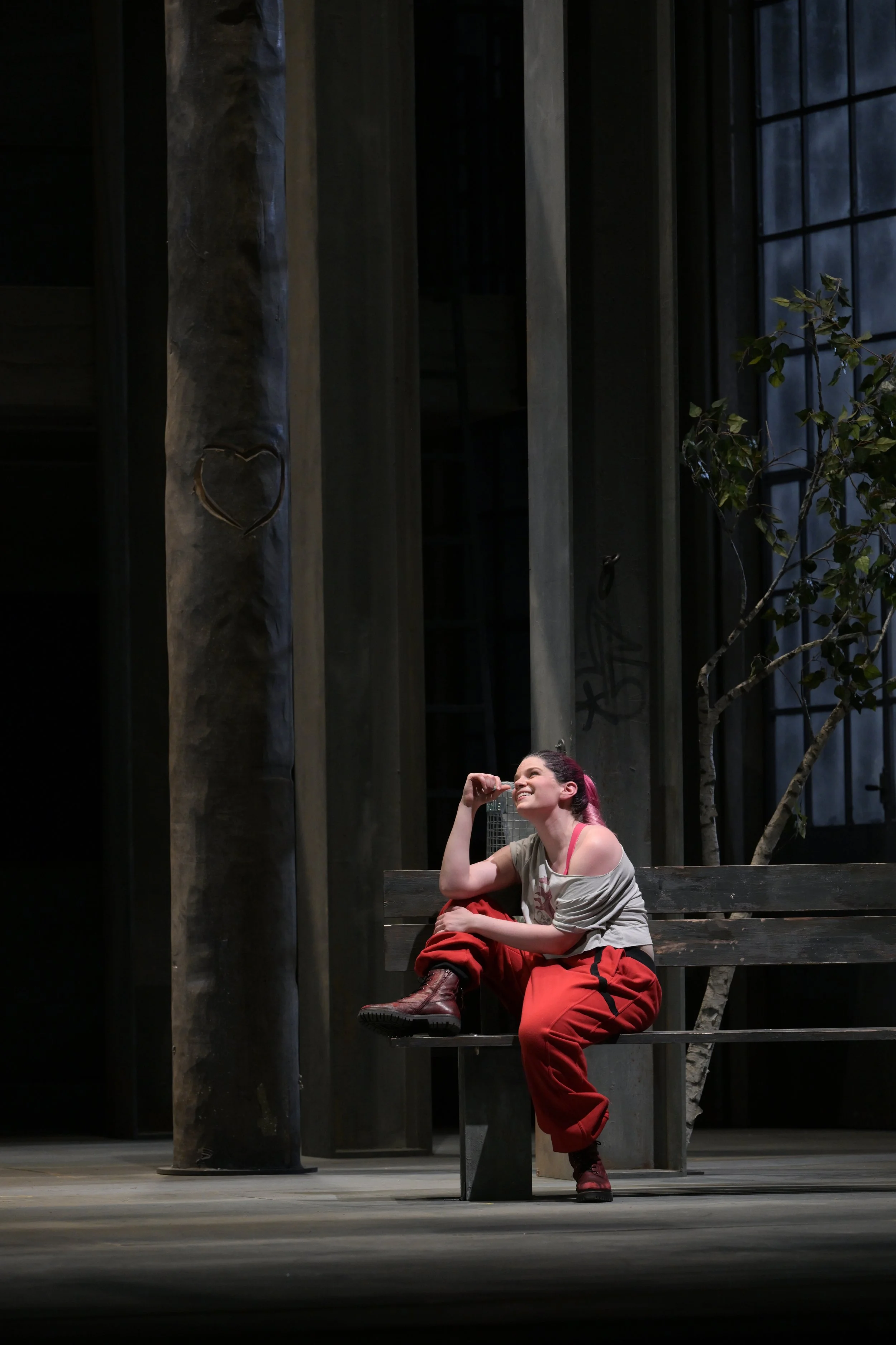 THE CUNNING LITTLE VIXEN (Title Role)
Oper Frankfurt, Ute M. Engelhardt (director), Stephanie Rauch (set designer), Katharina Tasch (costume designer), Jan Hartmann (lighting designer), ©Barbara Aumüller

