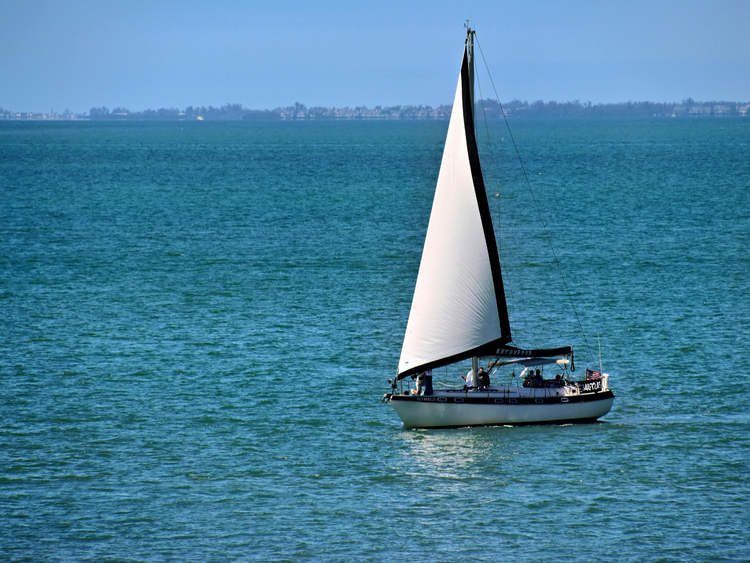 Boating and outdoor waterfront lifestyle near Siesta Key, Florida