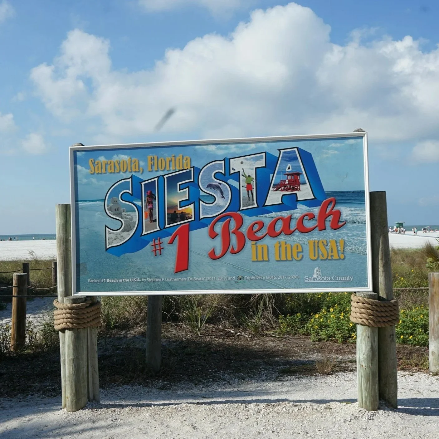 Siesta Key Beach on the Gulf Coast in Sarasota, Florida