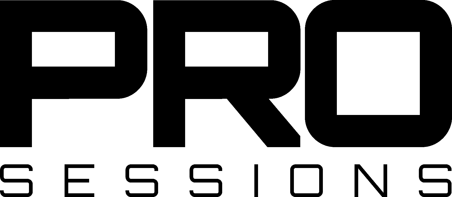 logo in black called 'Pro Sessions'