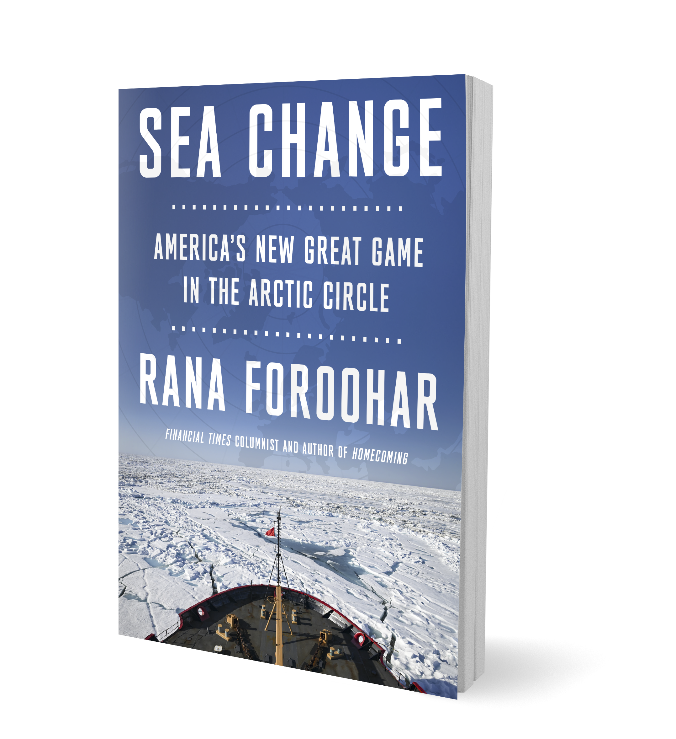 Book cover design for Sea Change by Rana Foroohar, 2026