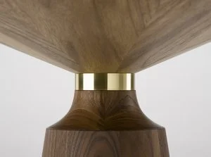 Natural Brass, one of the metal finishes for Stuart Scott Furniture in Wiltshire, England