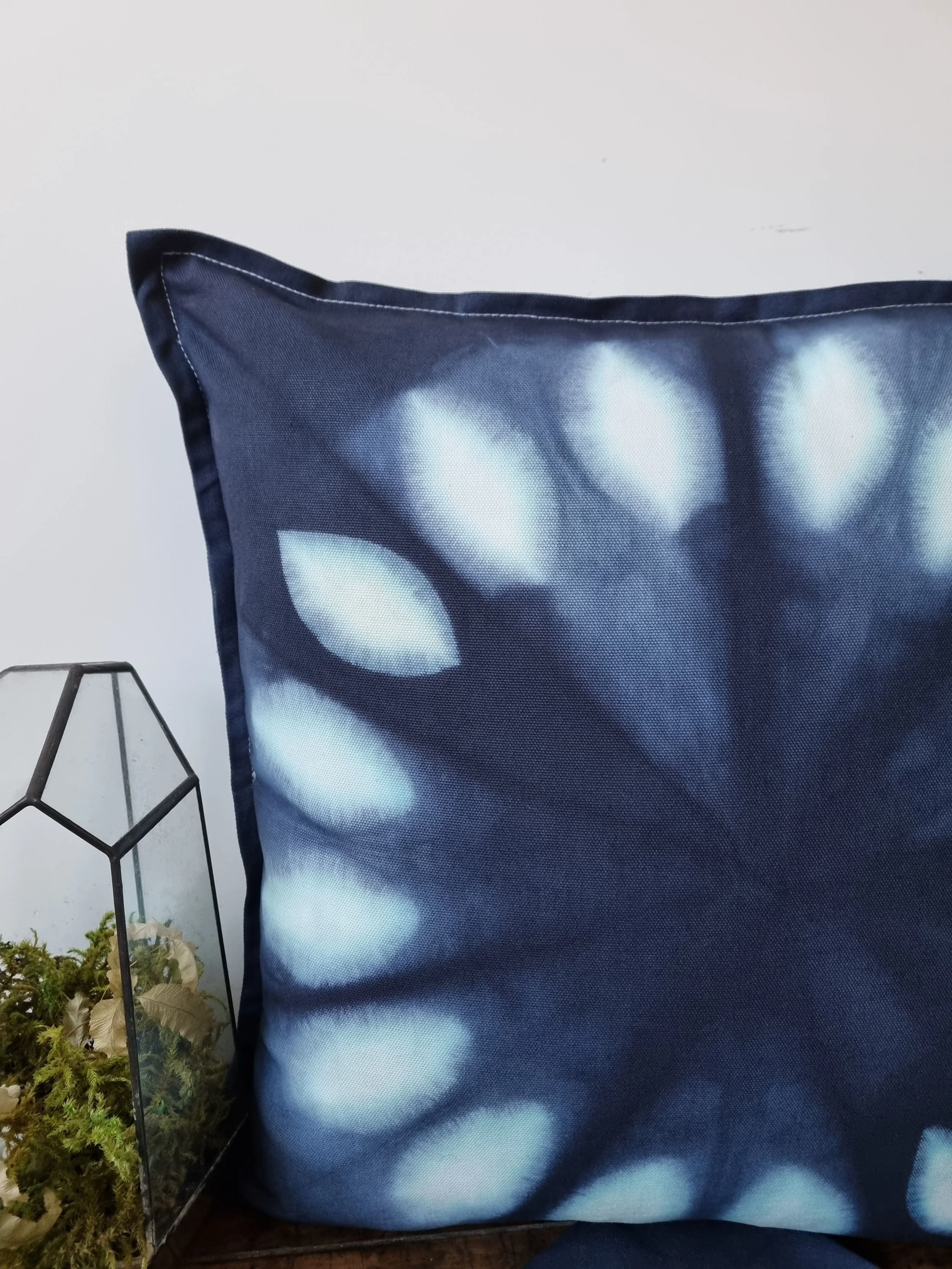 Shibori leaf cushion partial.jpg