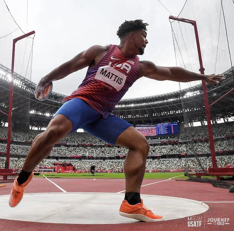 Sam Mattis, Olympic Discus Thrower