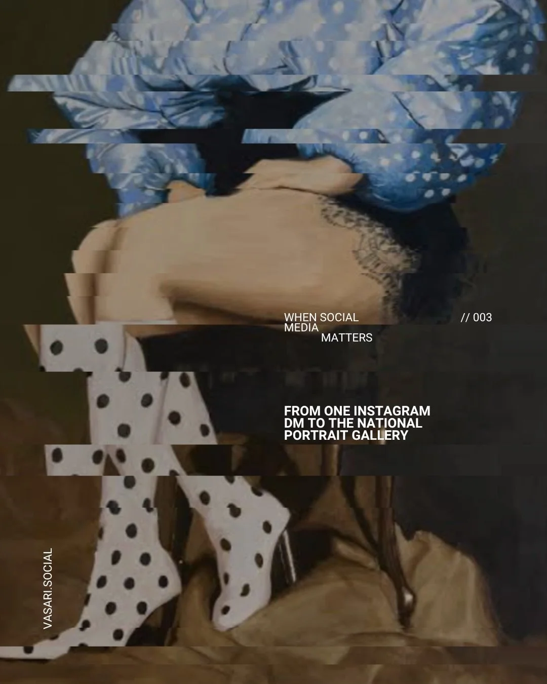 The album cover now hanging in the National Portrait Gallery started as a message request on Instagram.

Nieves Gonz&aacute;lez paints in the manner of the Spanish Old Masters. Lily Allen&rsquo;s creative director found her on Instagram and sent a me