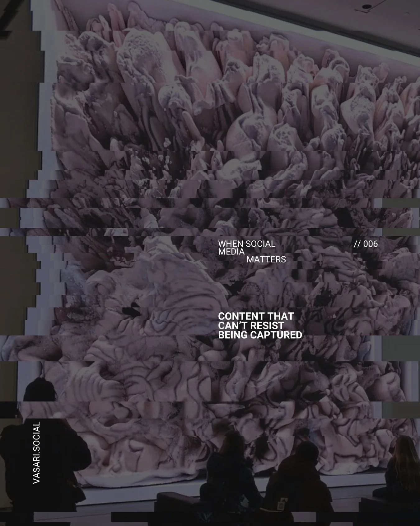 An artist whose work was made to be filmed now has a museum of his own.

@refikanadol&rsquo;s installations are built for the phone camera as much as the gallery wall. It worked. @datalandmuseum , his own museum in downtown Los Angeles, opened to the