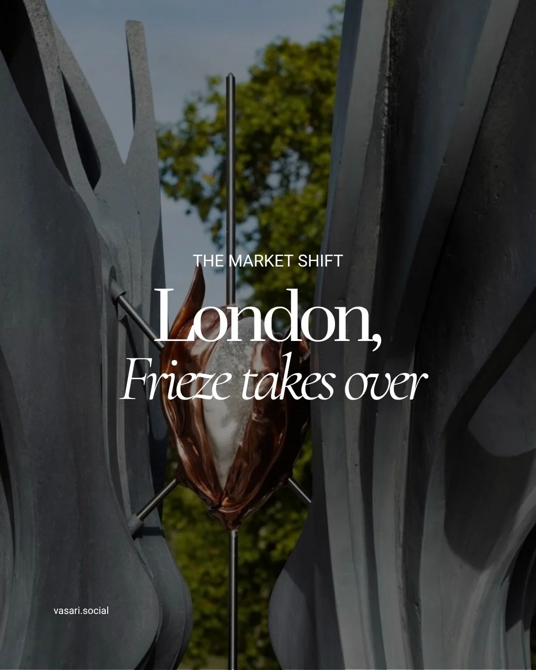 For one week a year, the second-largest art market in the world fits inside a park.

Almost 300 galleries from 48 countries land in Regent&rsquo;s Park tomorrow. @christiesinc opens the evening sales with a Mondrian estimated at &pound;20&ndash;30 mi