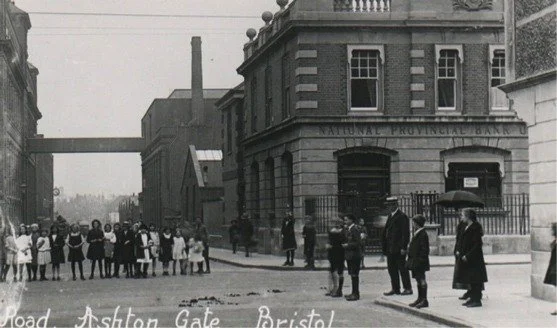 1912 - The view from Raleigh Road
