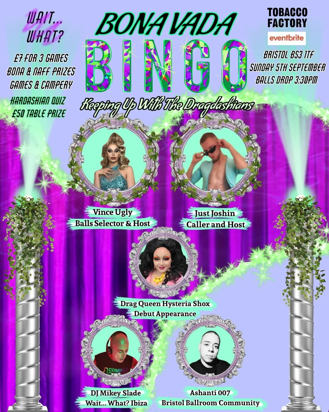 Bona Vada Bingo – Keeping up with the Dragdashians!