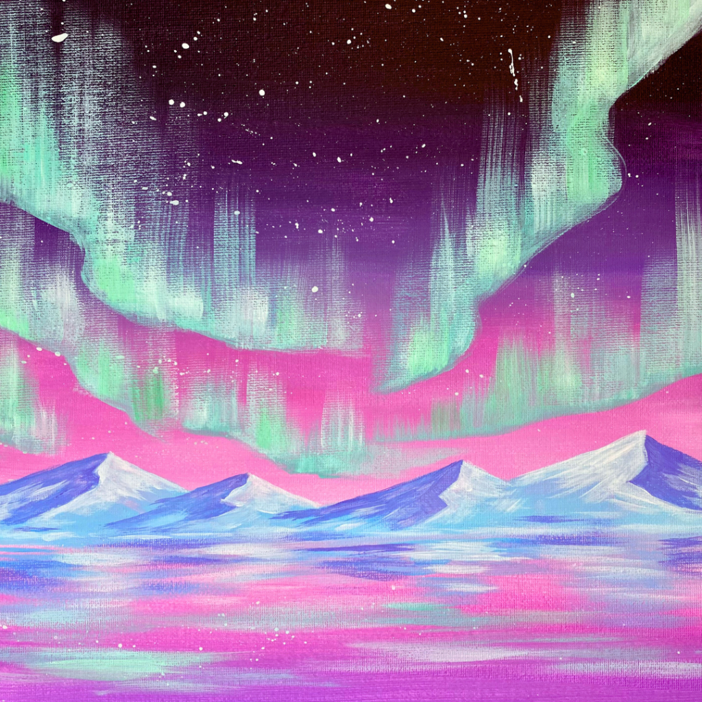 Sip and Paint - Northern Lights