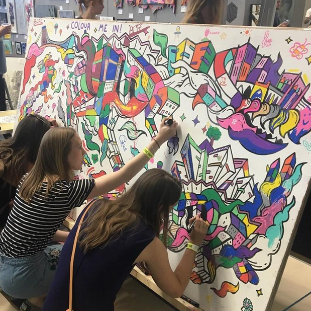 Upfest presents POSCA Doodle Wall