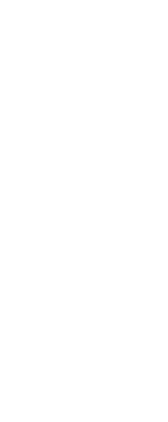 Simplified white line drawing of a arrow