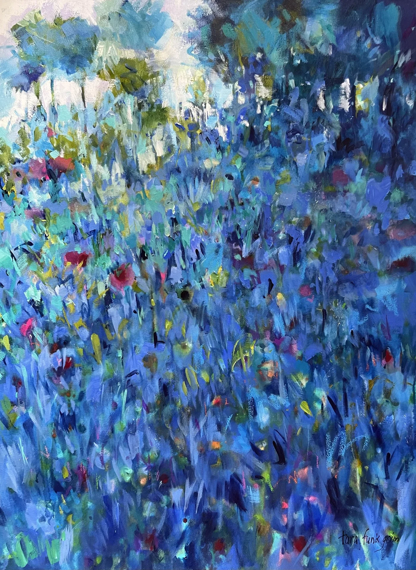 Tara Funk Grim, Serenity for the Soul Diptych, R, 30" x 40"