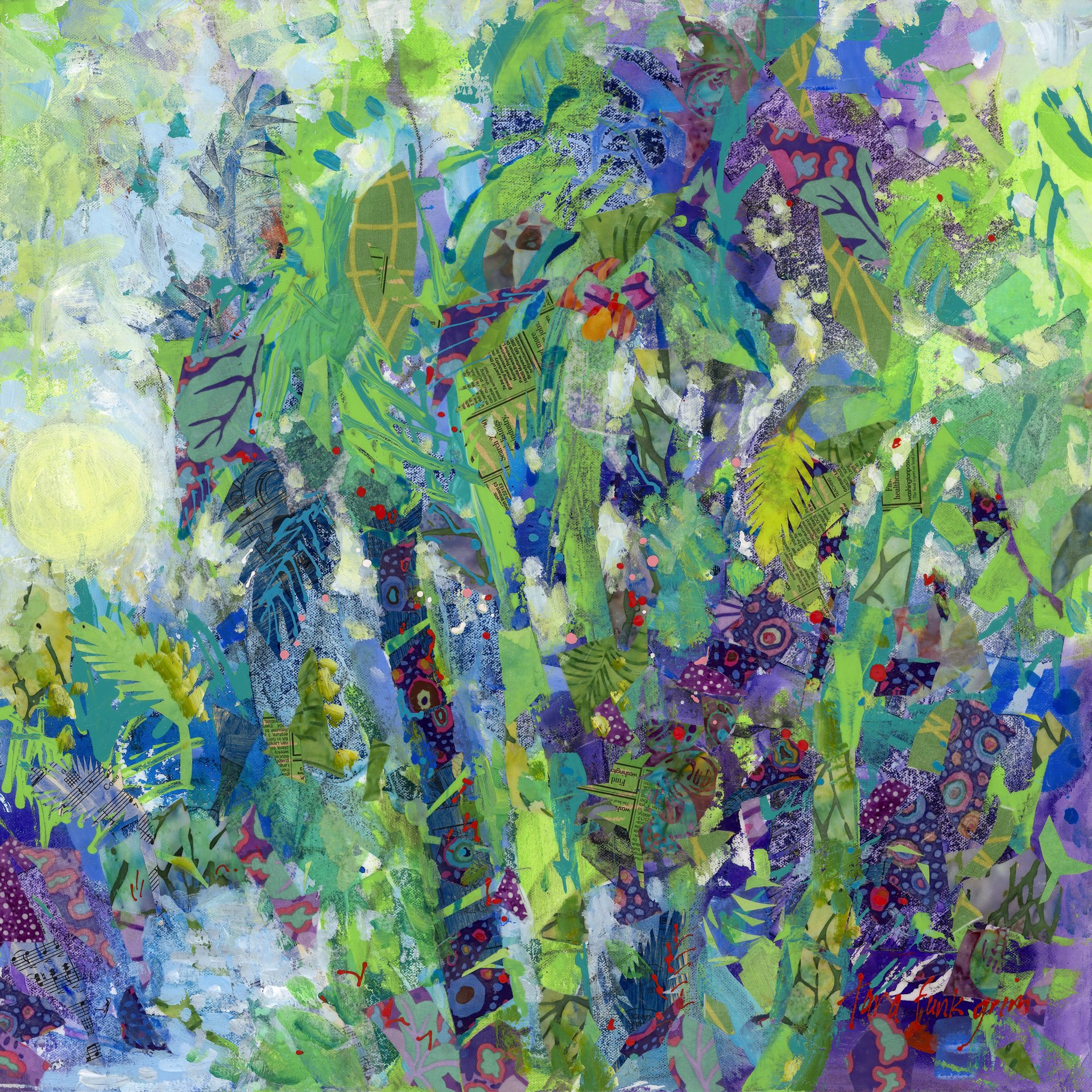 Tara Funk Grim, Tutti Fruitti Palms - 