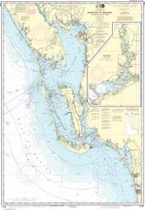 Nautical Chart of Estero Bay to Lemmon Bay
33 x 48 