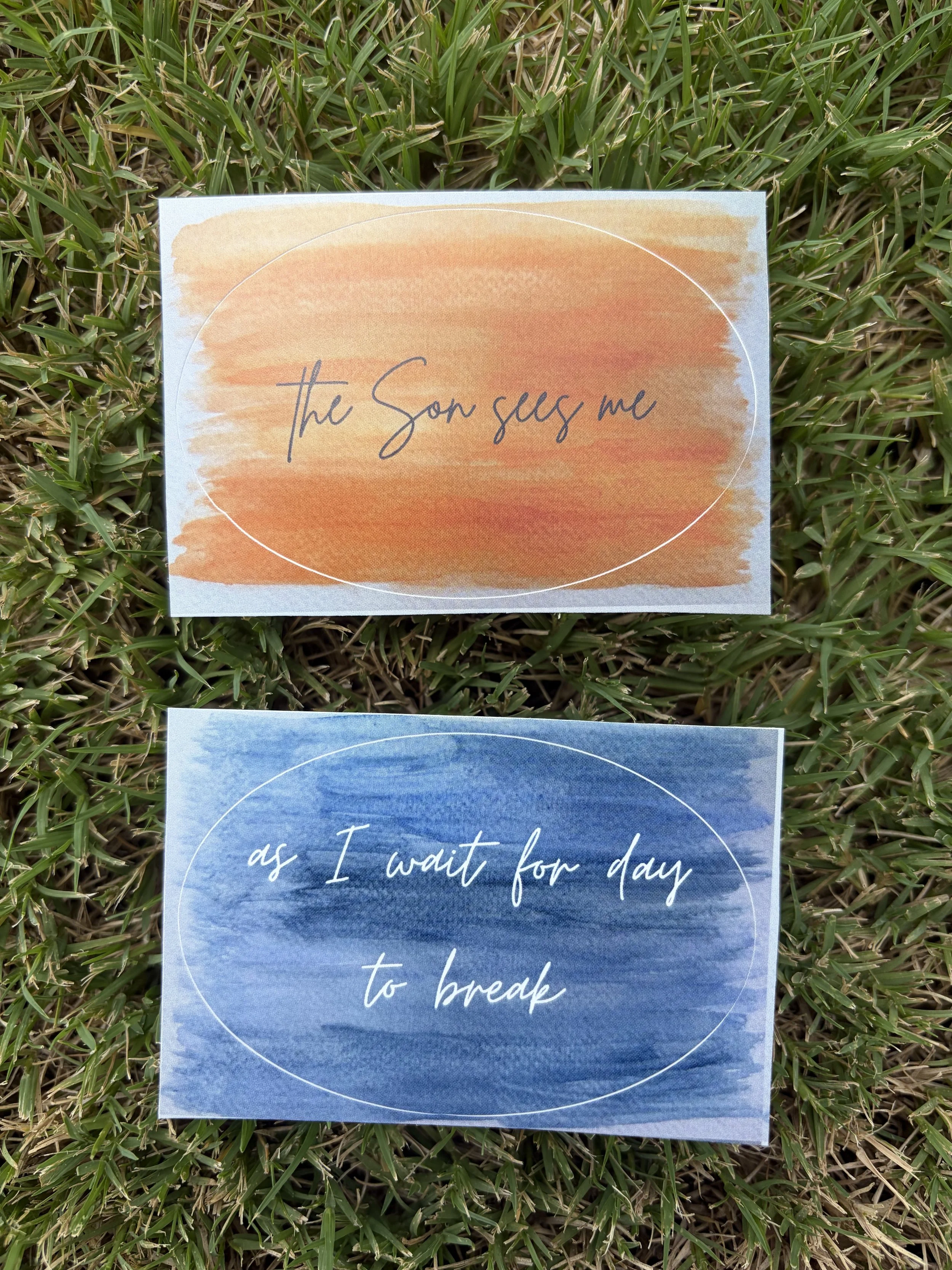 See the Son | Oval Sticker