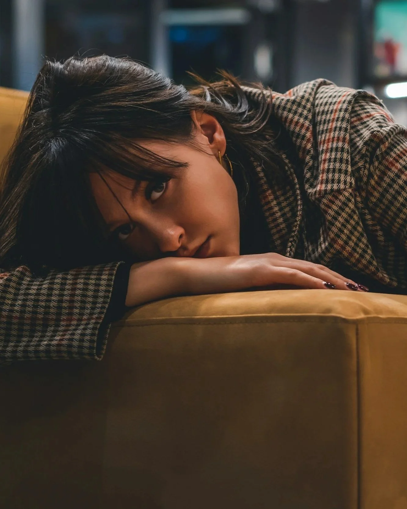woman overwhelmed