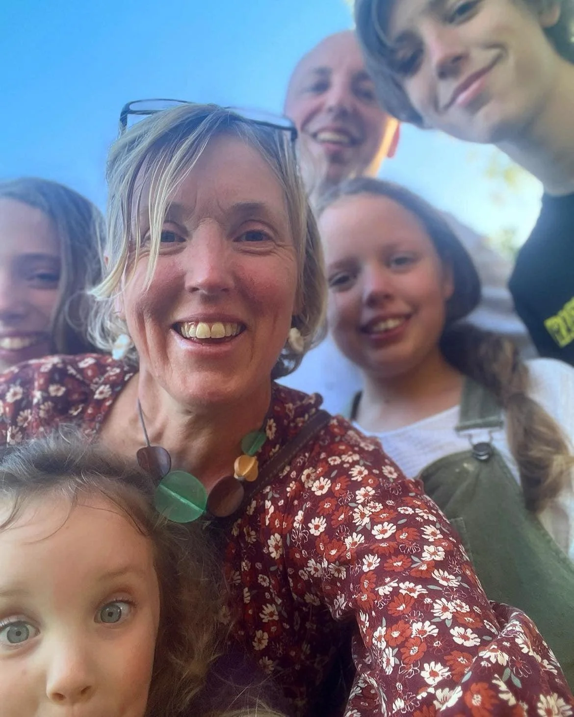 Deb founder and family with ASD