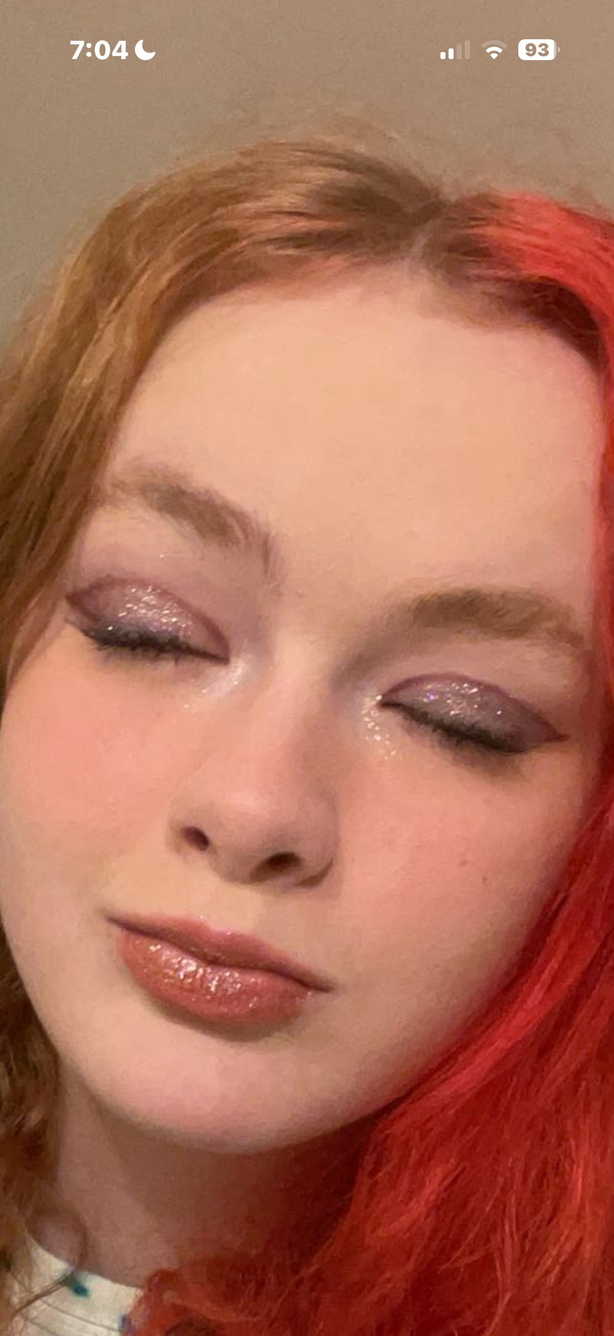 Glitzy Glam Makeup