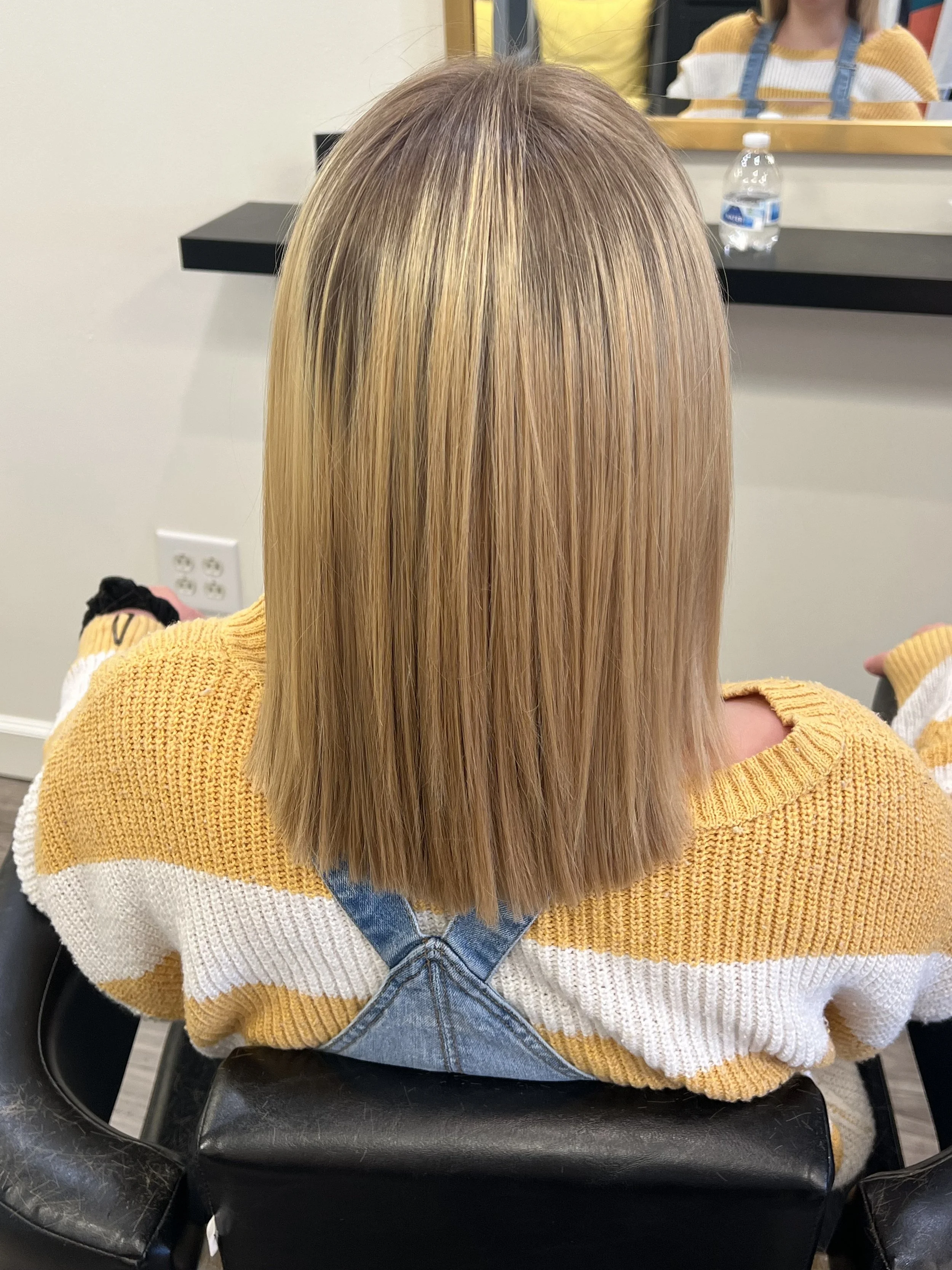Hard press on 3b hair