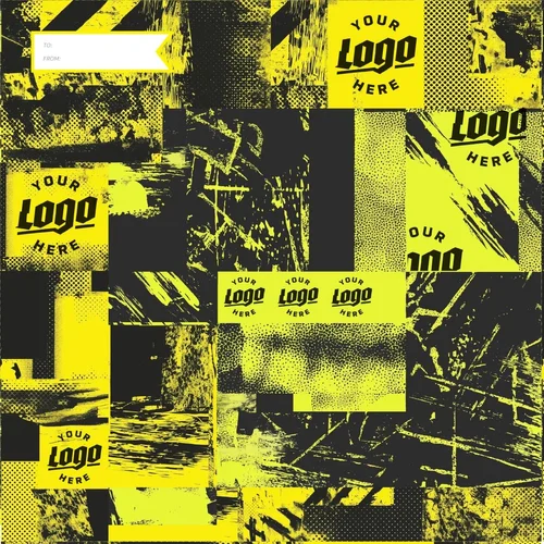 Groovy Wrap Template 4