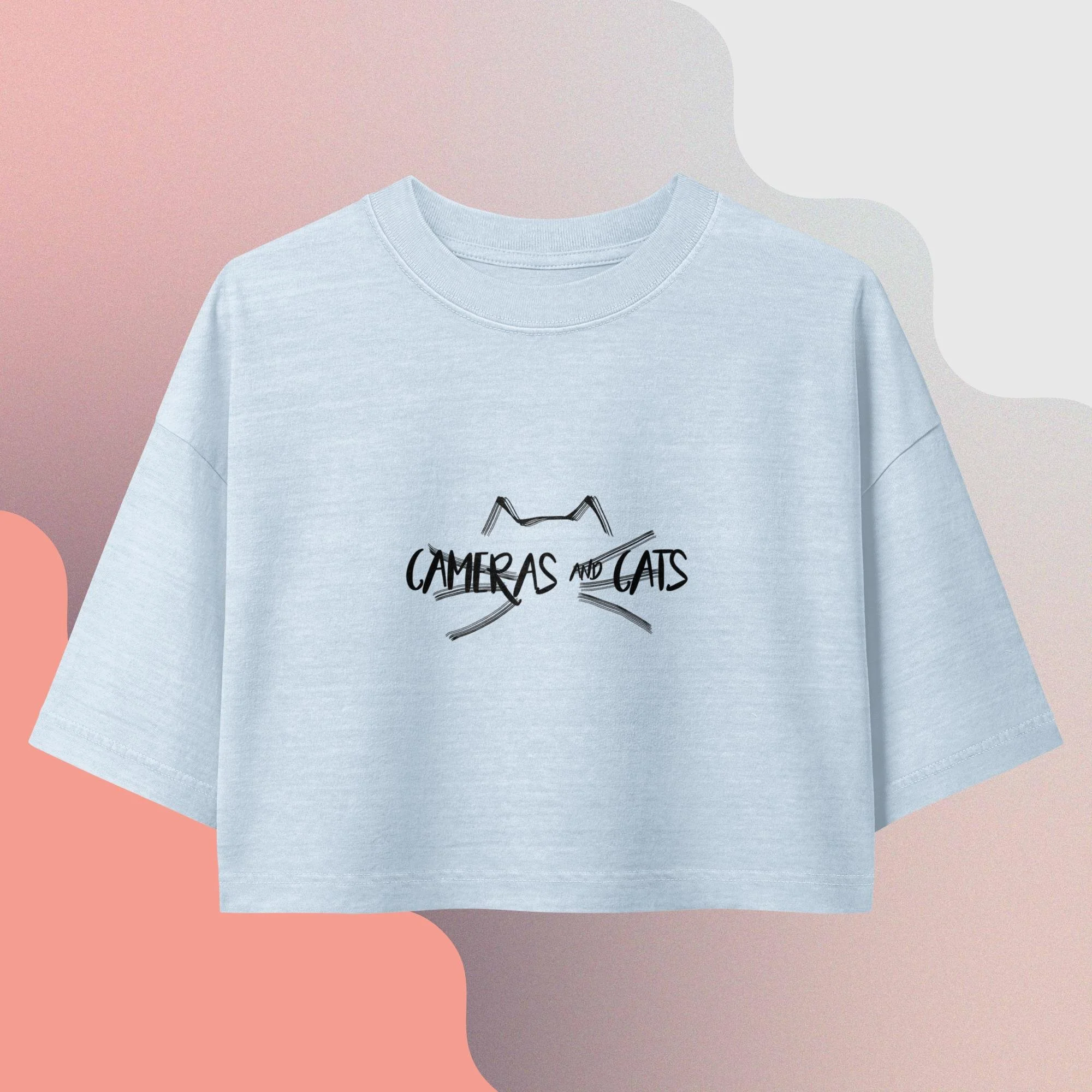 Women’s Whisker Garment Dye Cropped Tee