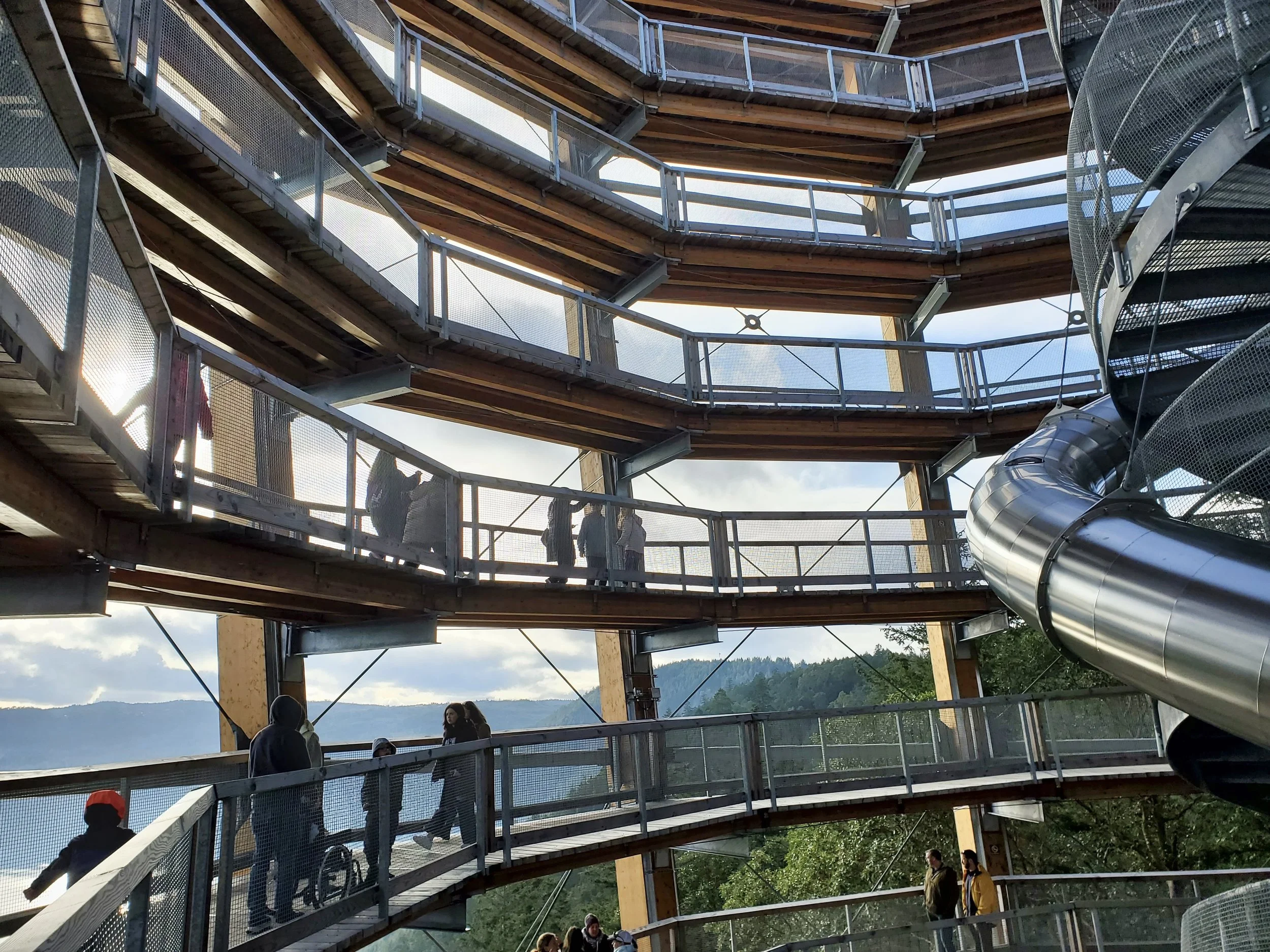 "Malahat Skywalk"
Just 15 minutes away heading toward Victoria.