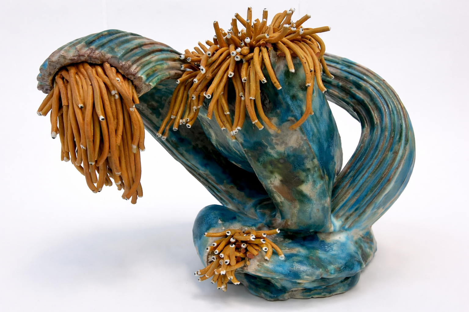 Indica — Earthenware, 2025, 10¼″ H × 14½″ W × 12″ D