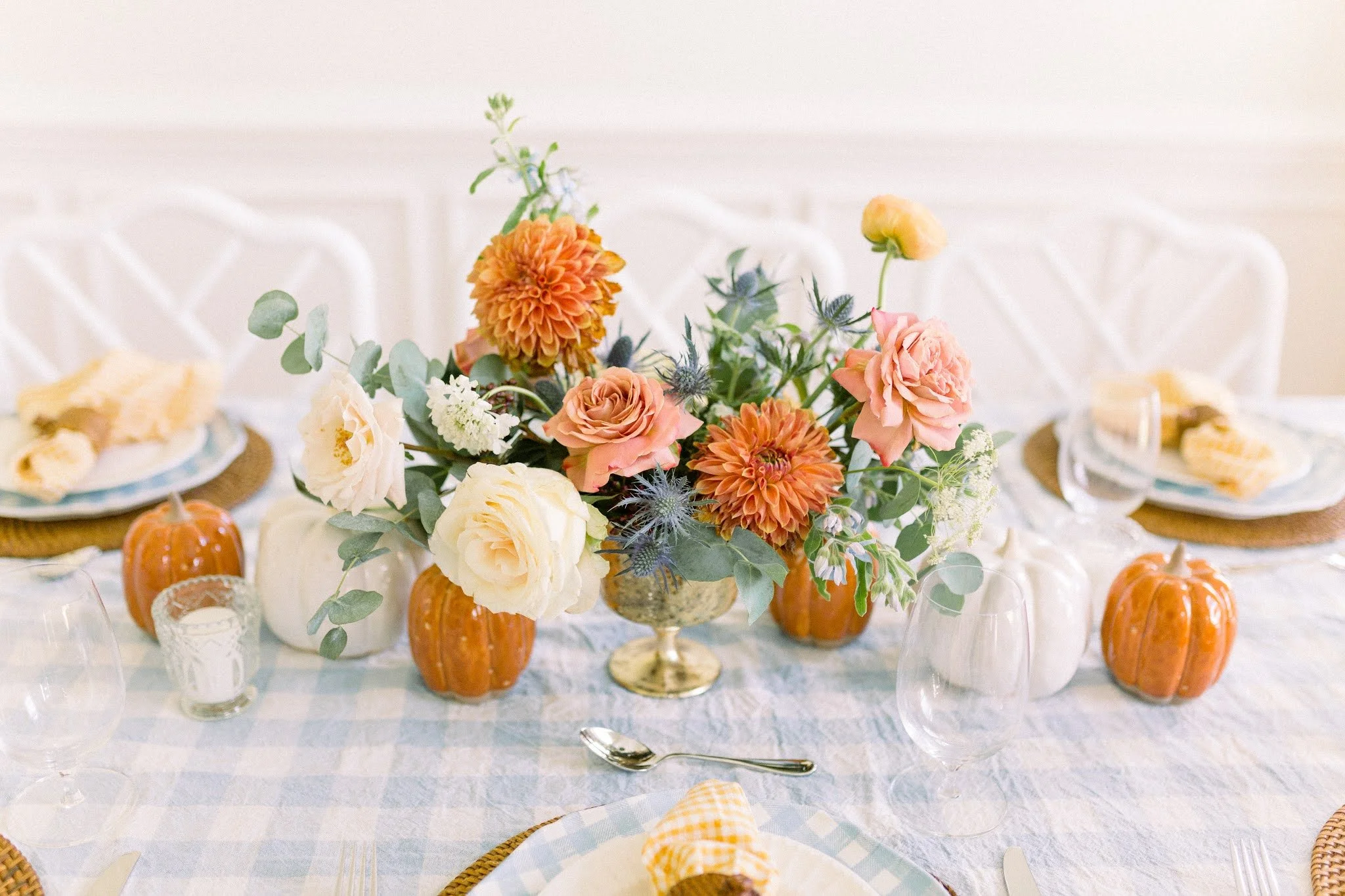 October Table Setting