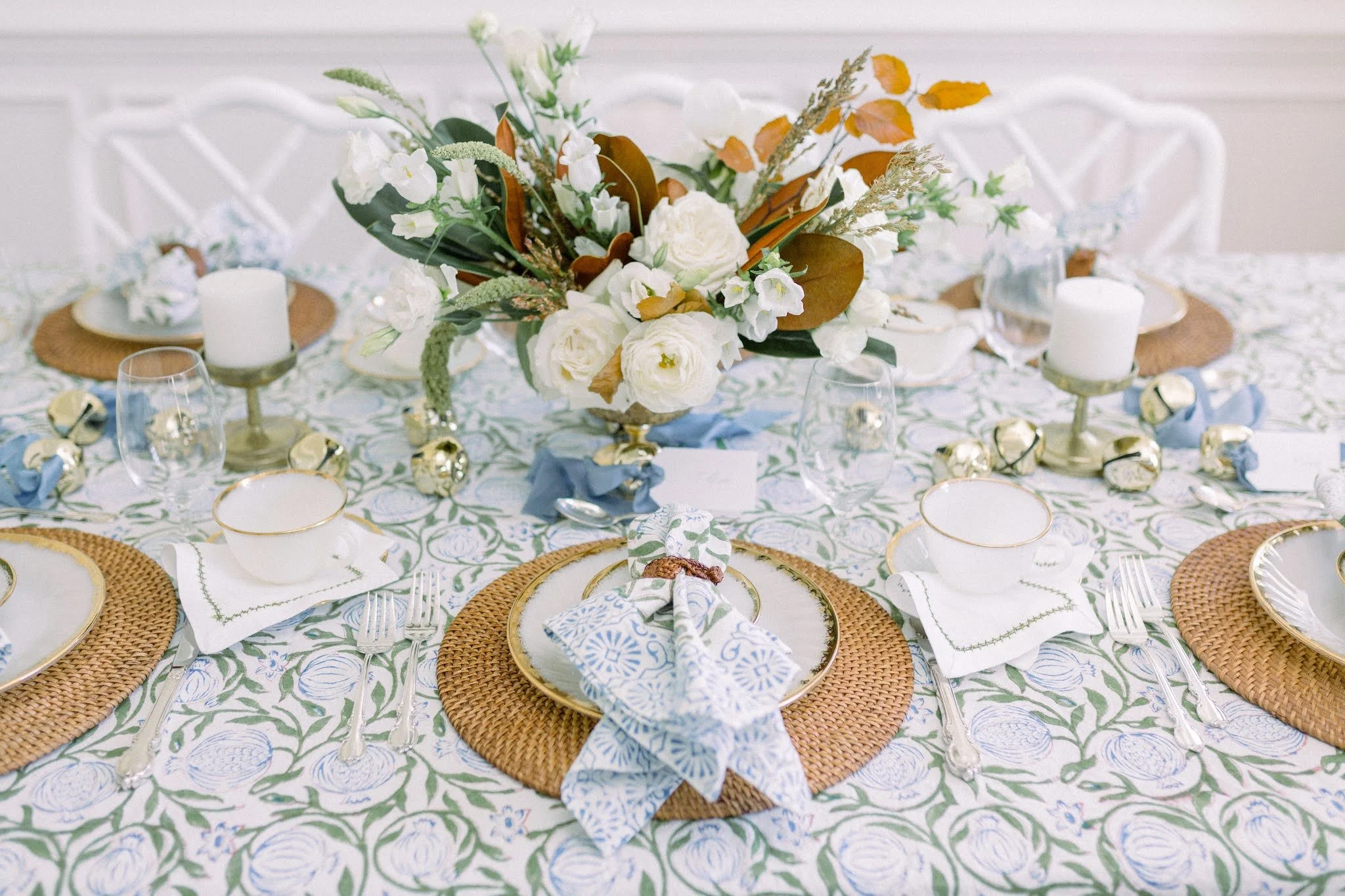 November Table Setting - Inspired by Heirloom Pieces