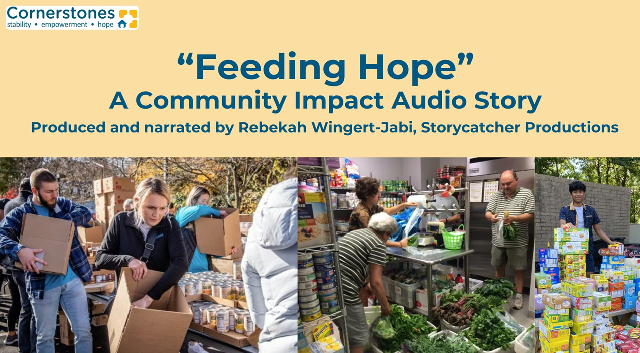 Community Comes Together to Fight Hunger (an audio story)