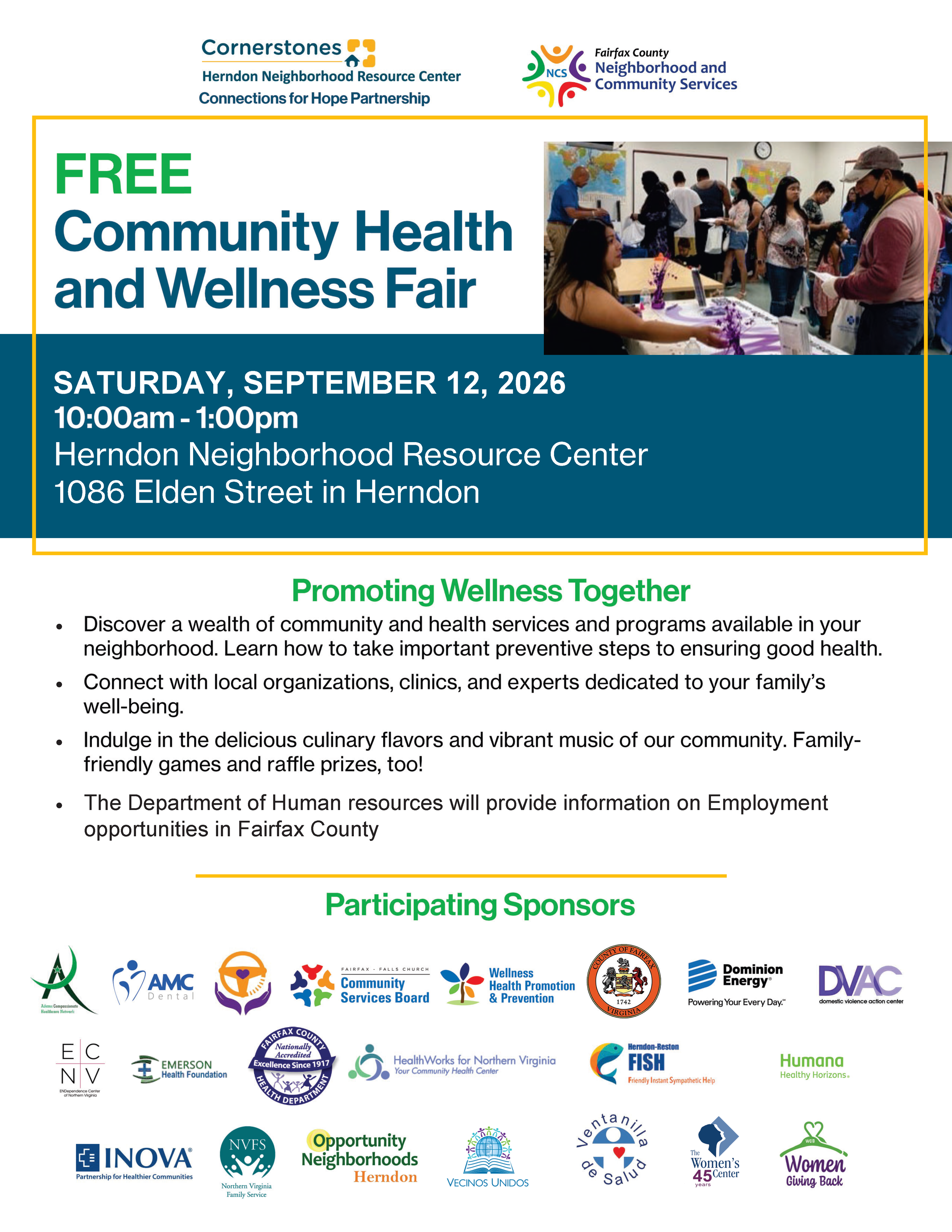 The HNRC Health and Wellness Resource Fair