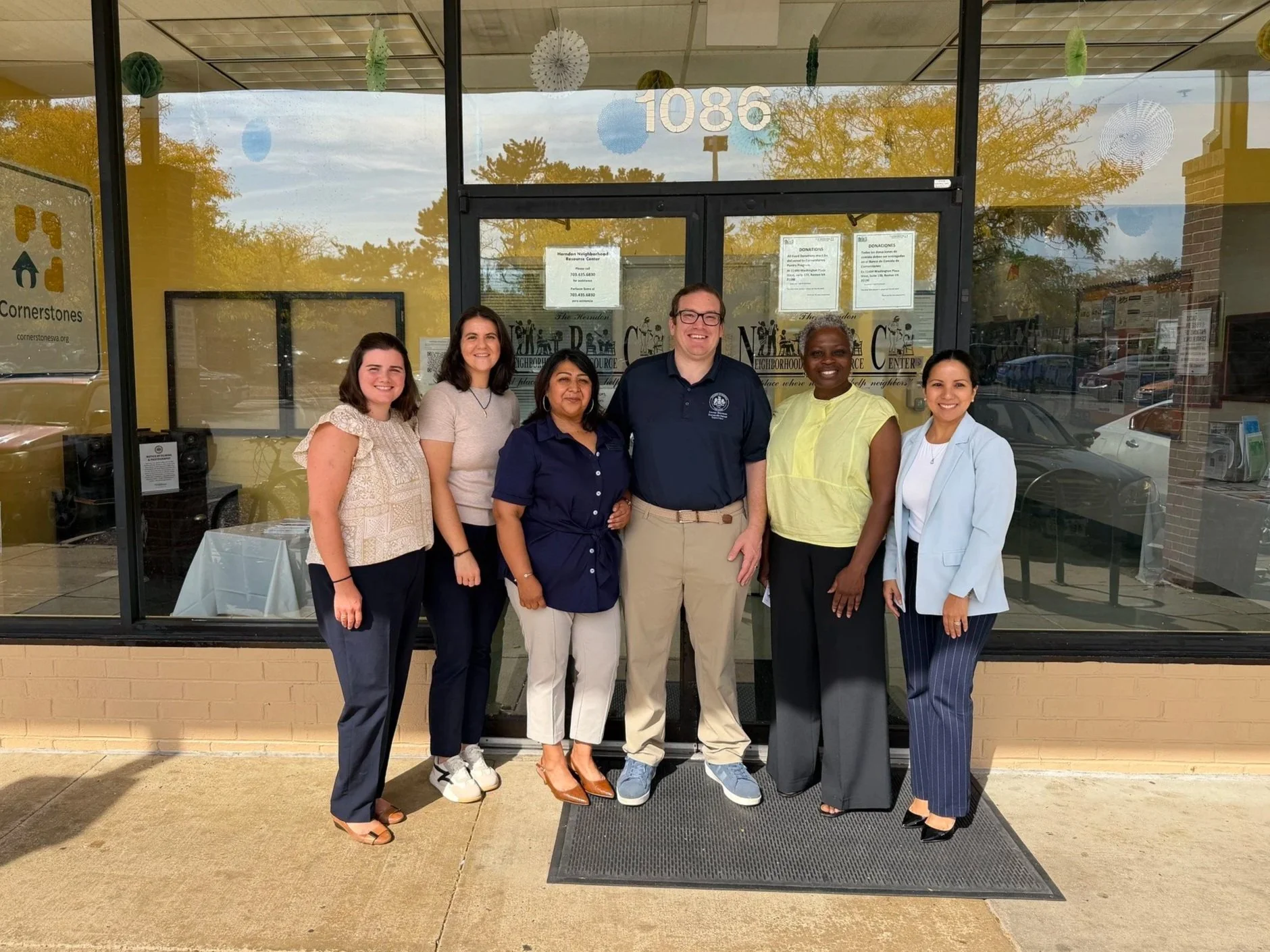 Visits from Senator Sanders’ Office and Fairfax Health Department to the HNRC