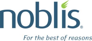 Noblis logo with the tagline 'For the best of reasons'