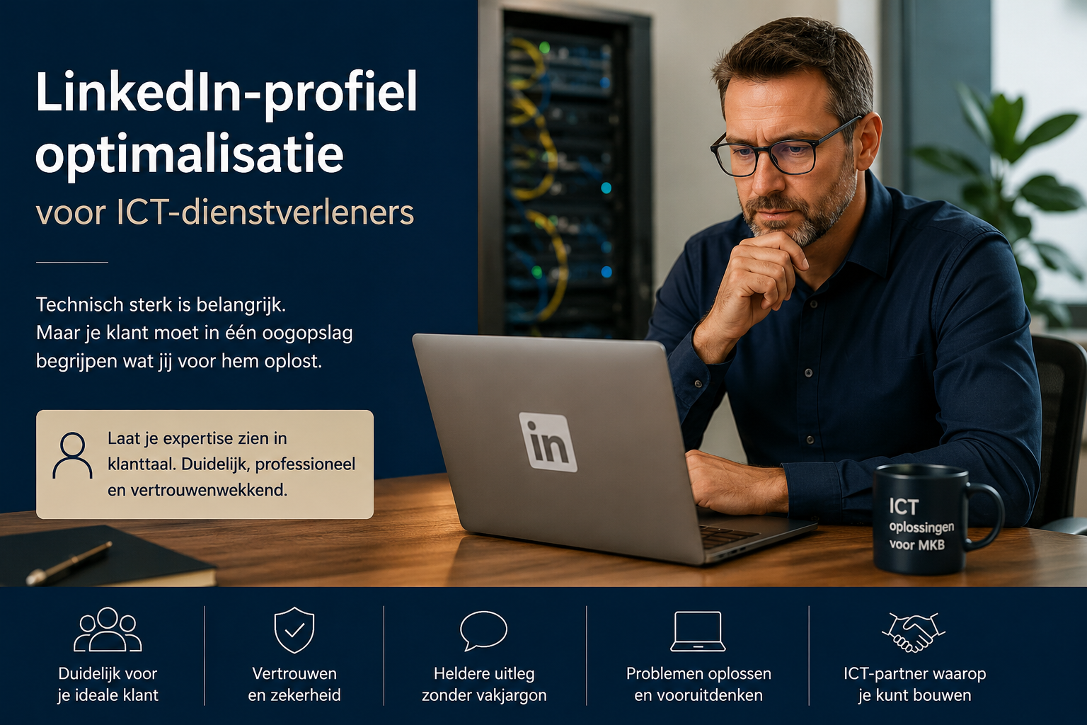 LinkedIn-profiel optimalisatie voor ICT-dienstverleners