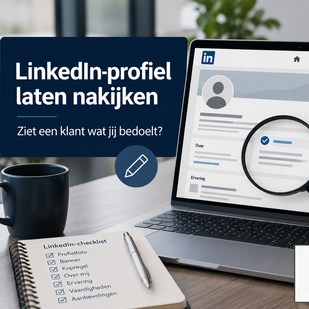 LinkedIn-profiel laten nakijken: ziet een klant wat jij bedoelt?
