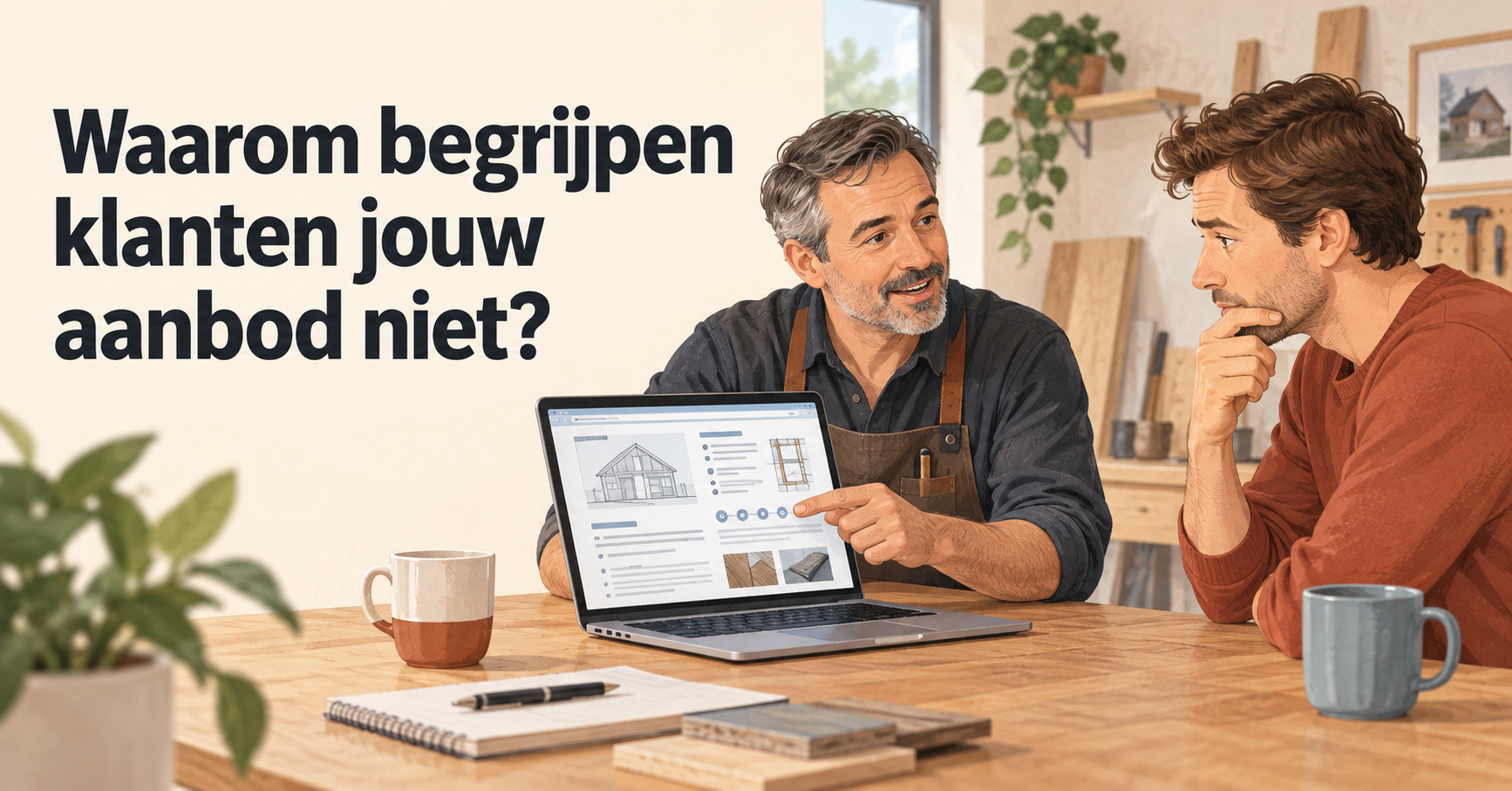 Waarom begrijpen klanten niet altijd wat jij aanbiedt?