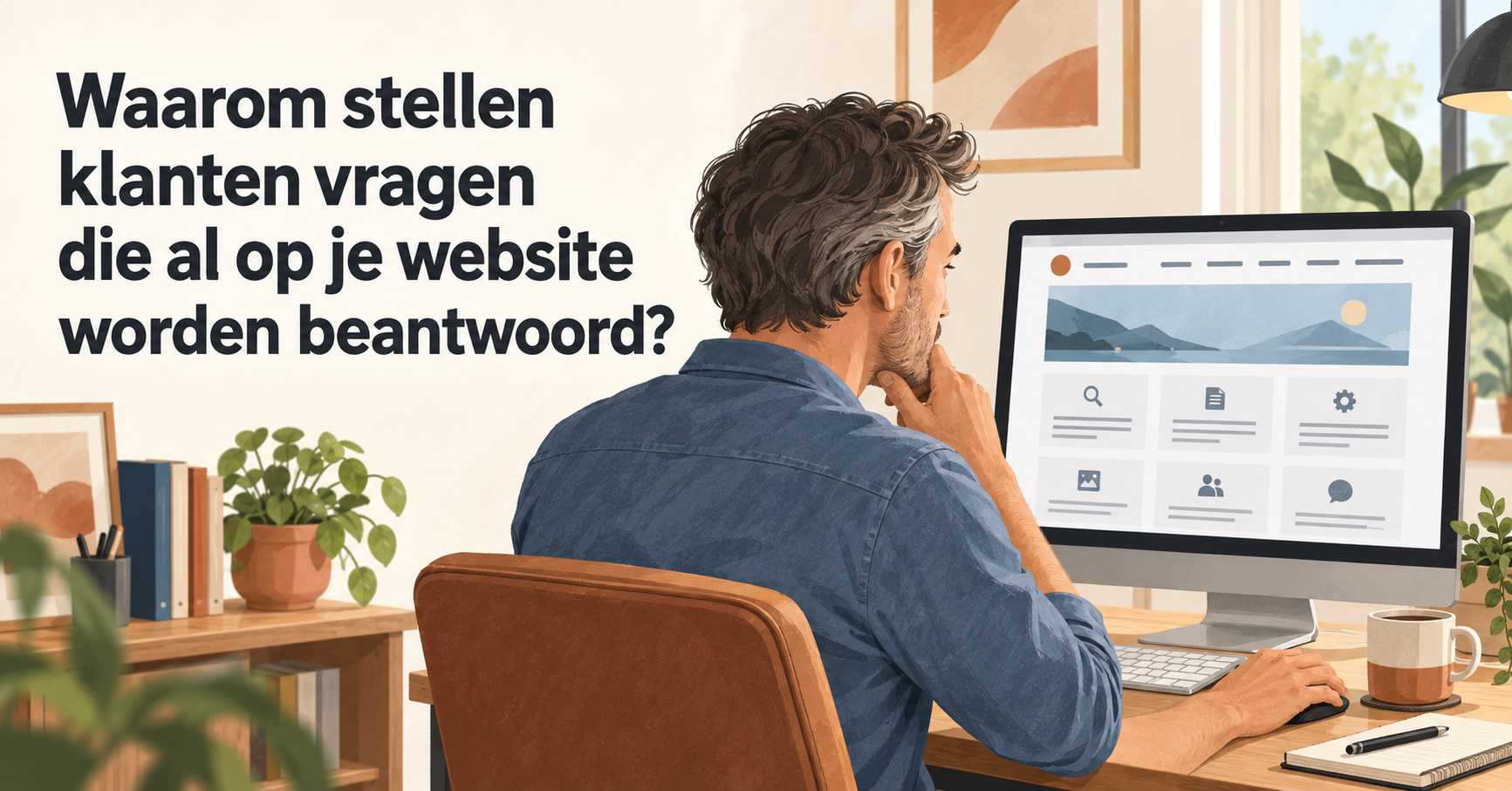 Waarom stellen klanten vragen die al op je website worden beantwoord?